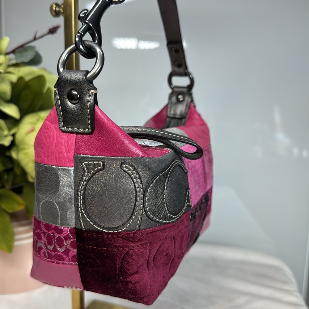 Vintage Y2K Coach Mini patchwork - Picture 4 of 14